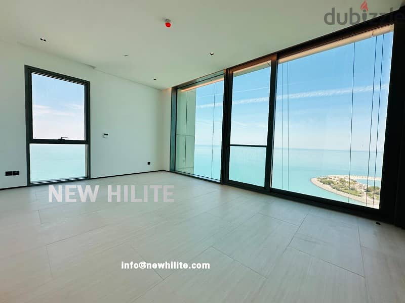 Sea view Three bedroom apartment for rent in Kuwait city 4