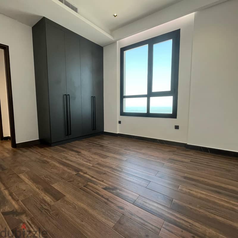 Semi-furnished sea view apartment with one-month free rent in Sharq 1