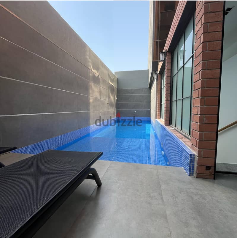 Semi-furnished sea view apartment with one-month free rent in Sharq 8