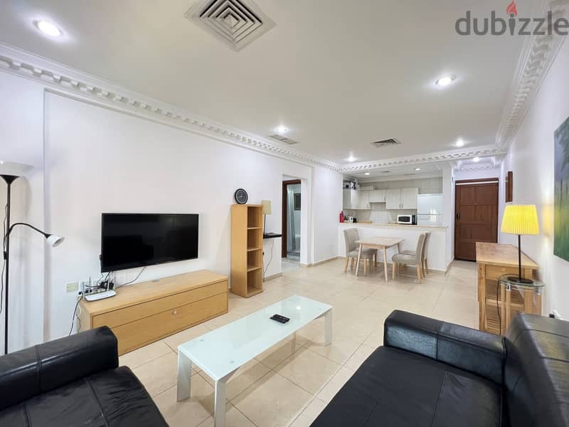 Mahboola - 2 bedrooms furnished apartment with s. pool 1