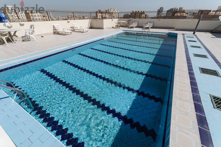 Mahboola - 2 bedrooms furnished apartment with s. pool 7