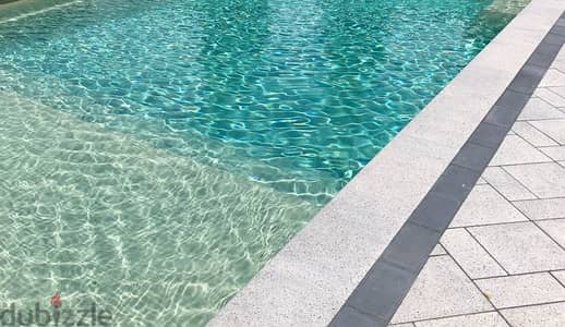 Nice 4 bedroom floor in abu fatira with pool