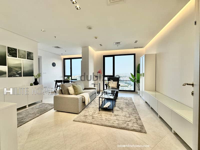 One Bedroom furnished apartment for rent in Salmiya 3