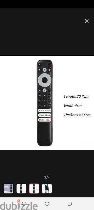 tcl tv remote 1