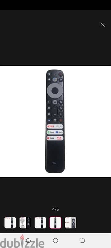 tcl tv remote 2