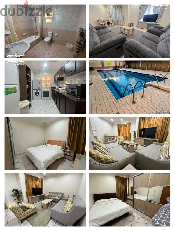 Salmiya - Sea View Fully Furnished 2 BR Apartment 9
