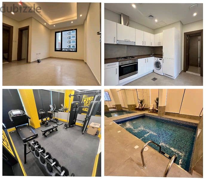 Salmiya - Deluxe Semi  Furnished 1 BR with Balcony - One Month Free 1