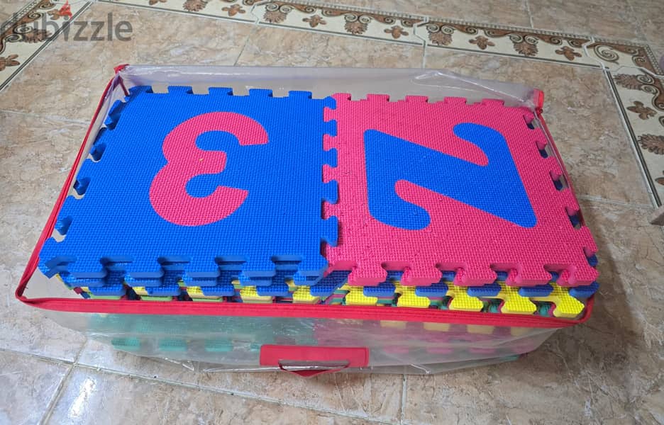soft foam puzzle mat 36 pieces 30cm x 30cm 1