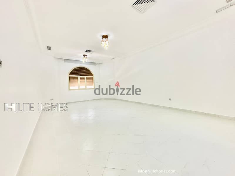Spacious three bedroom apartments for rent in Fintas 1