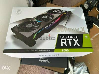 SEALED!! MSI GeForce RTX 3090 SUPRIM X 24G ( Open Box )