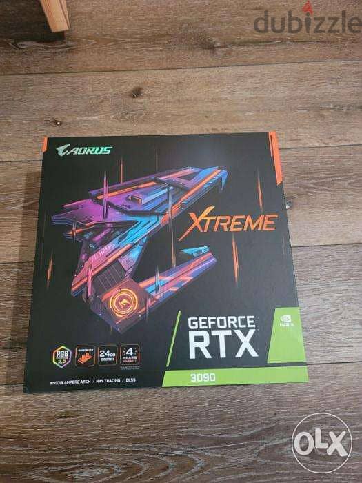 NEW GIGABYTE Asus GeForce RTX 3090 Xtreme 0