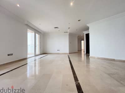 Shaab – unfurnished, three bedroom apartment w/sea view