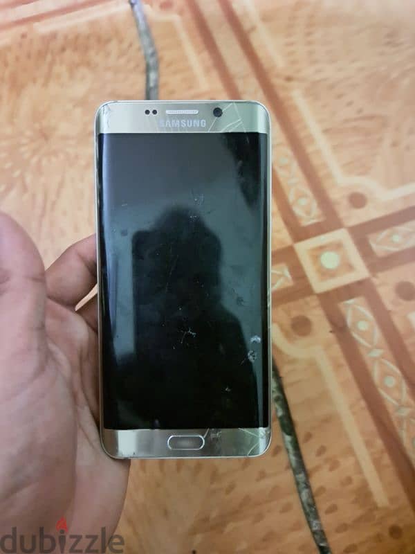 Samsung S6Edge Plus NFC Front Damage But Lcd working touch working 2