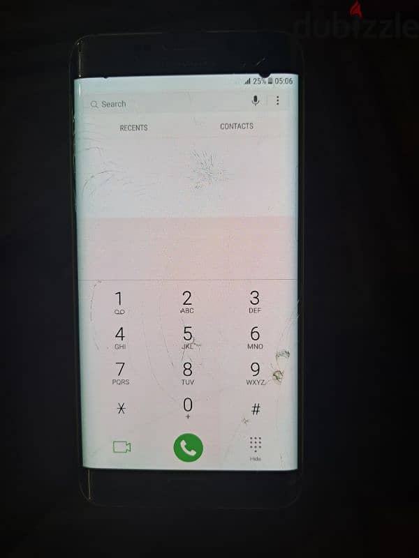 Samsung S6Edge Plus NFC Front Damage But Lcd working touch working 6