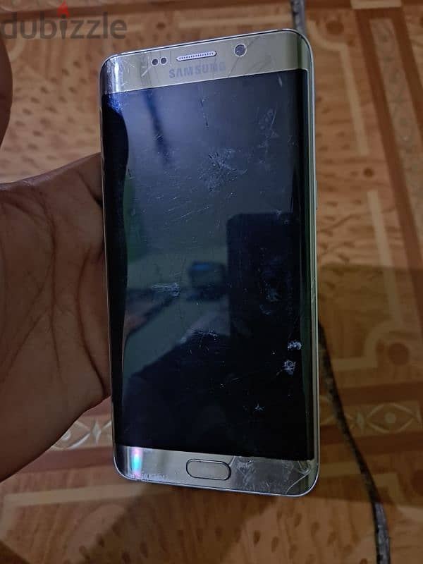 Samsung S6Edge Plus NFC Front Damage But Lcd working touch working 9