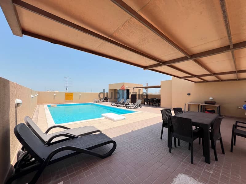 Salwa – furnished 3 bedrooms apartments with s/pool 13