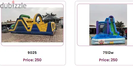 Used inflatables for sale