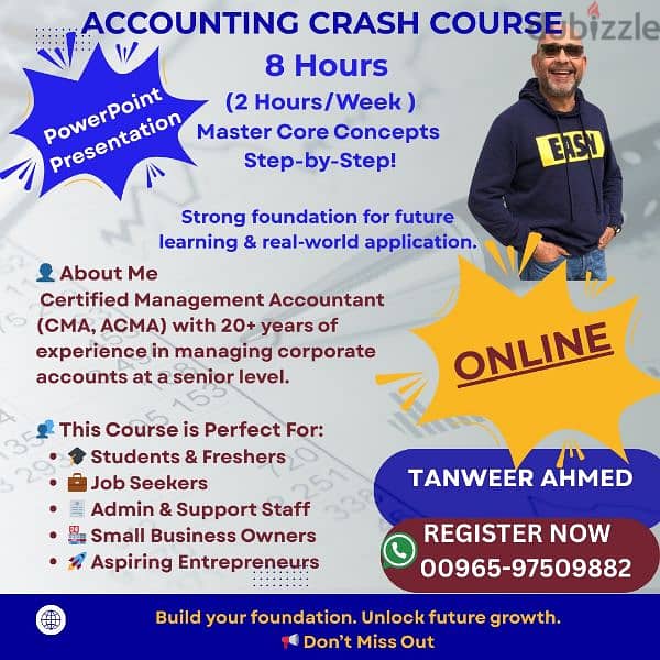 8 hrs!! accounting crash course 1