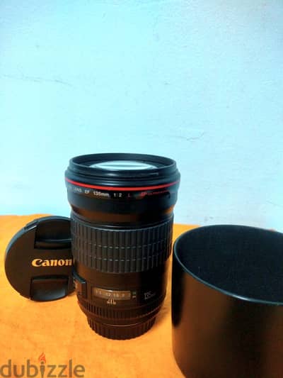 Canon EF 135mm f/2 L USM Prime Lens – Excellent Condition | L Series