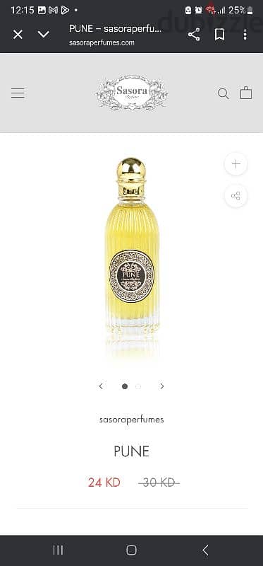 SASORA PERFUME