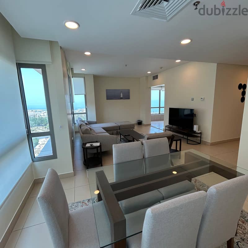 Furnished apartment for rent in Salmiya, Block 9 1