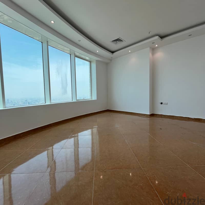 Apartment (full floor) with one month free for rent in Al-Shaab Al-Bah 1