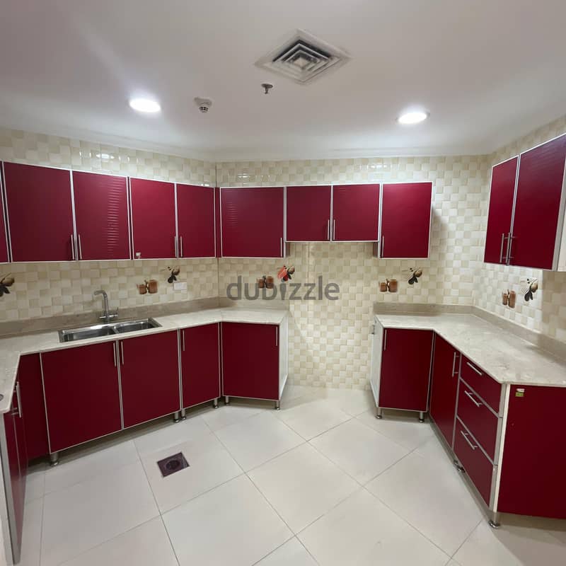 Apartment (full floor) with one month free for rent in Al-Shaab Al-Bah 6