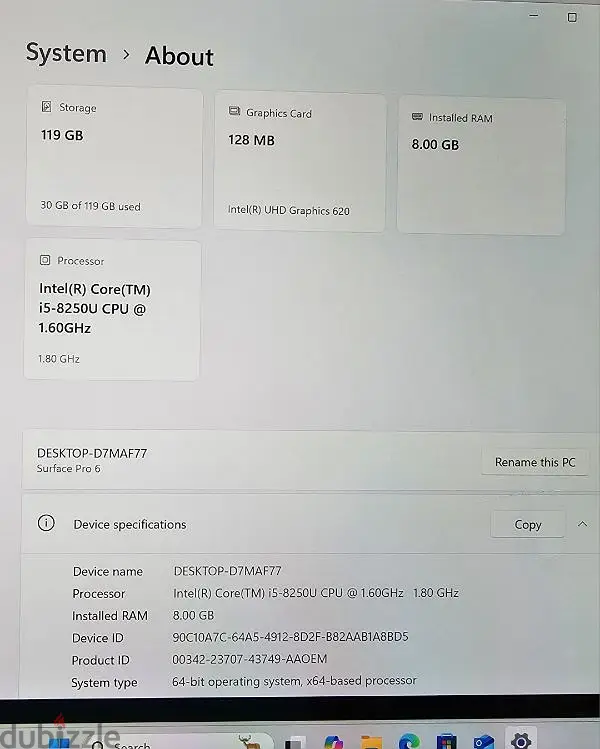 Microsoft Surface Pro 764056804300161123