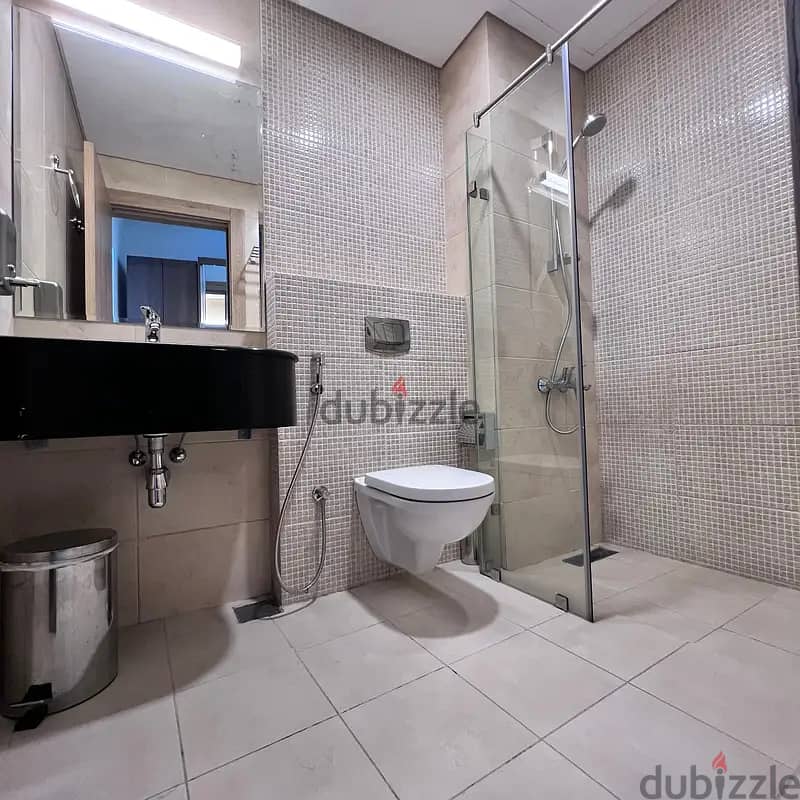 Furnished apartment with a direct sea view for rent in Salmiya, Block 4