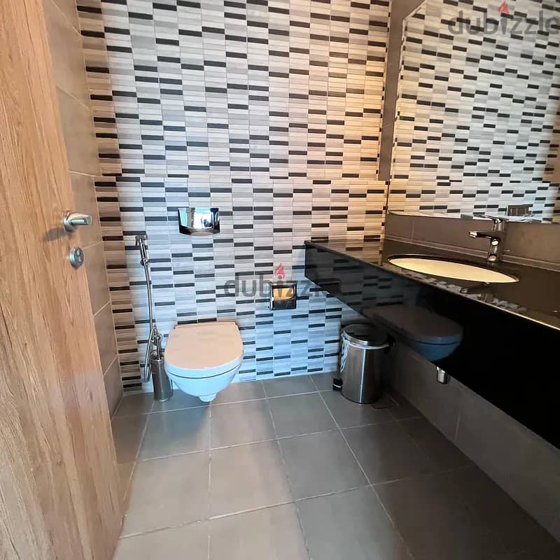 Furnished apartment with a direct sea view for rent in Salmiya, Block 5