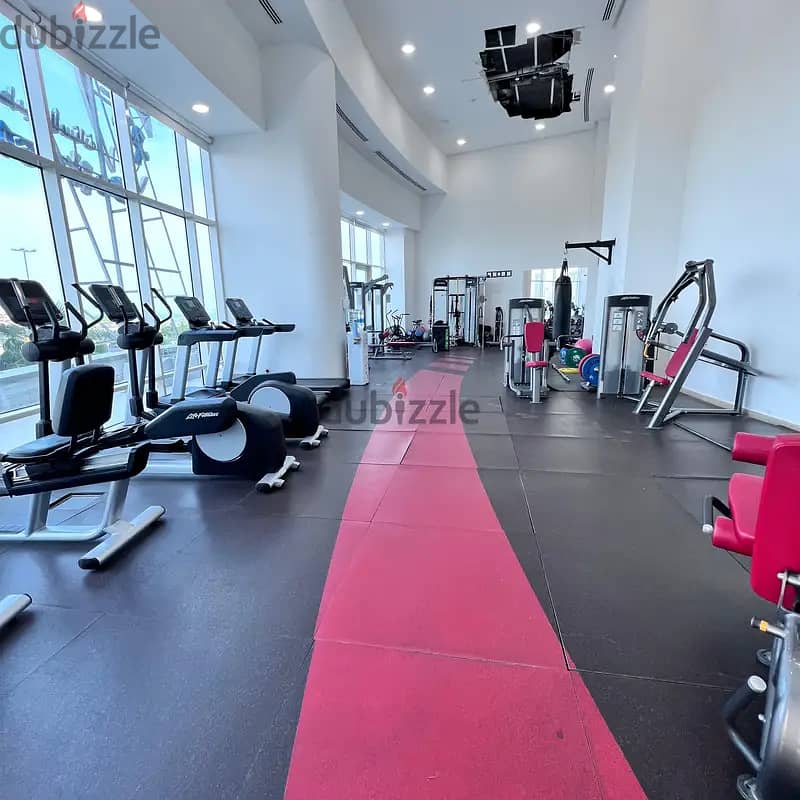 Furnished apartment with a direct sea view for rent in Salmiya, Block 9