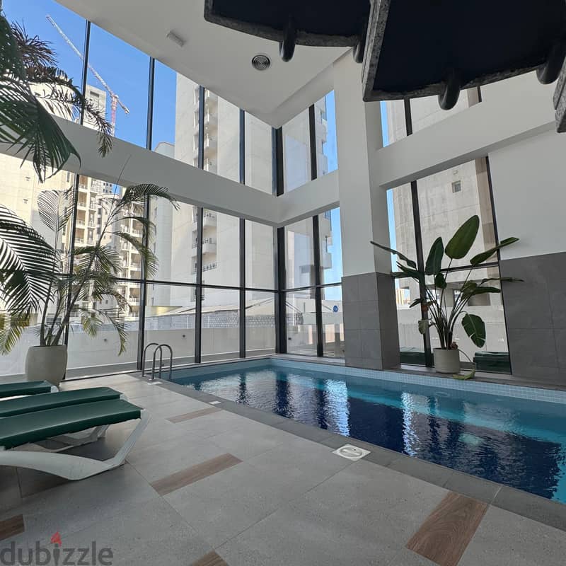 Semi-furnished sea view apartment for rent in Hessa Al Mubarak ...