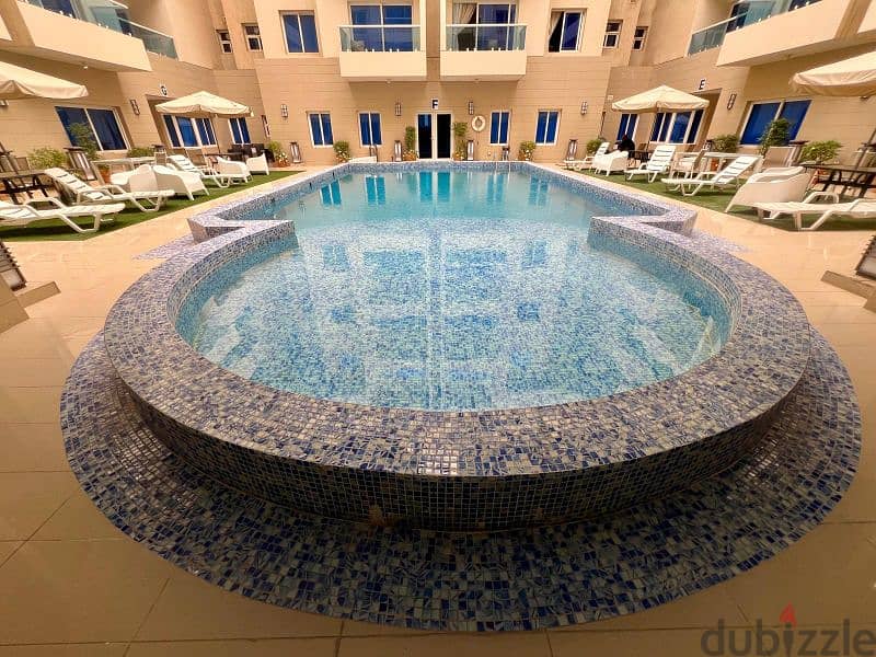 MANGAF -  Luxury Fully Furnished 3 BDRM with Maid Room & Balcony 4