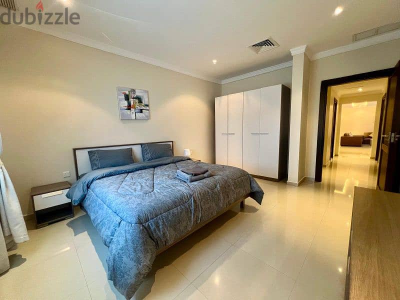 MANGAF -  Luxury Fully Furnished 3 BDRM with Maid Room & Balcony 9
