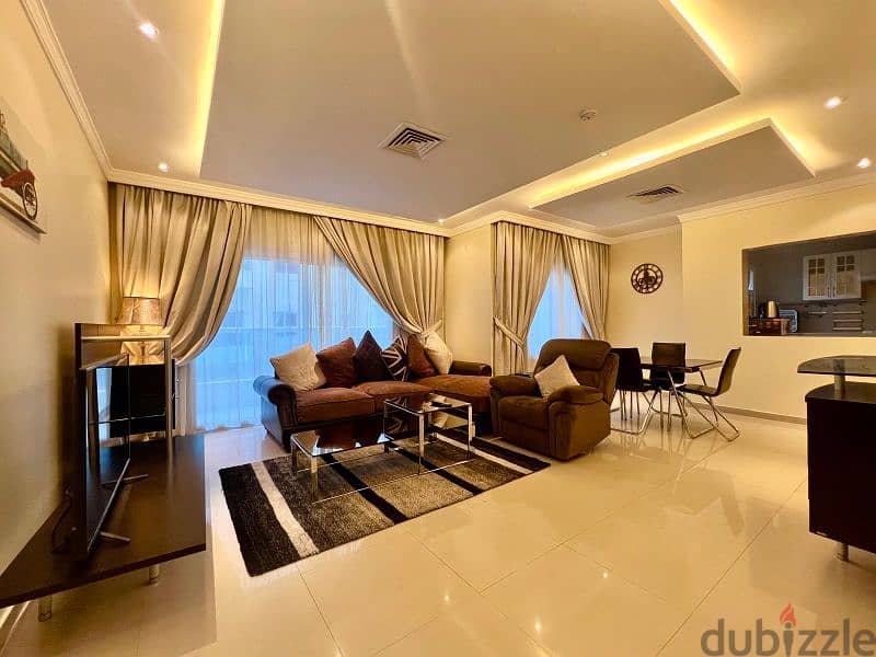 MANGAF -  Luxury Fully Furnished 3 BDRM with Maid Room & Balcony 12