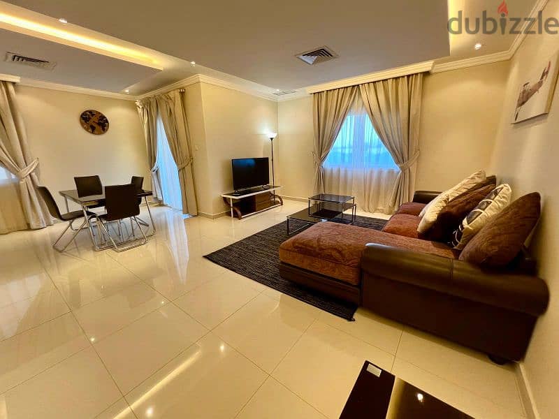 MANGAF -  Luxury Fully Furnished 3 BDRM with Maid Room & Balcony 14