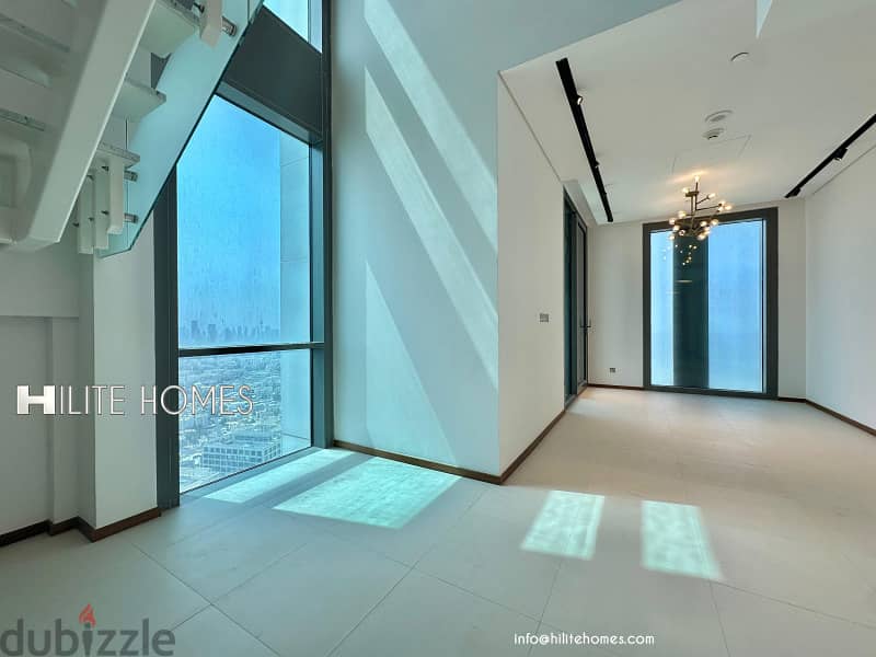 Brand New Two Bedroom City view Duplex with Balcony Available for Rent 7