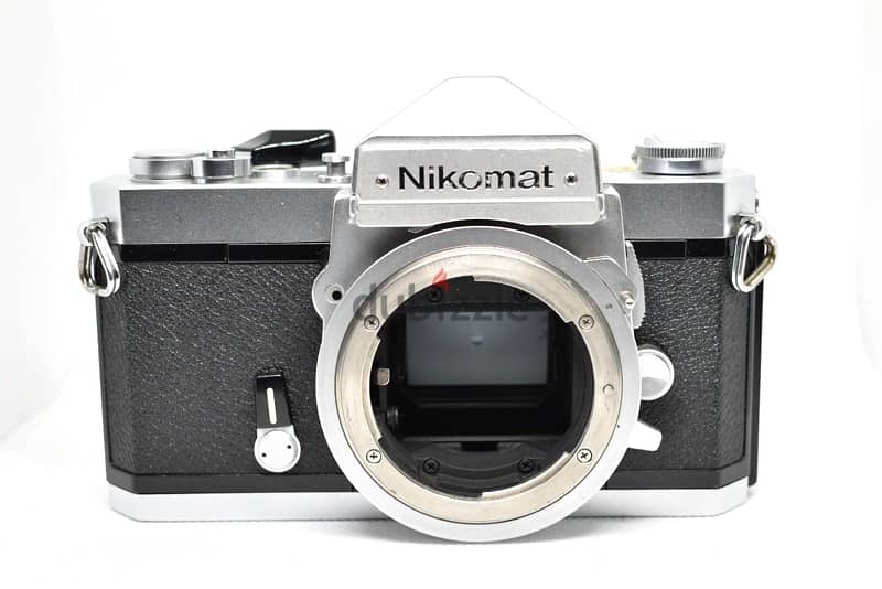 Nikomat FTn + Nikon Micro-Nikkor 55mm f/3.5 Macro Lens (Rabbit Ear) 1