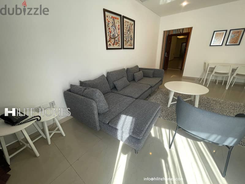 One bedroom furnished apartment for rent in Salmiya 7