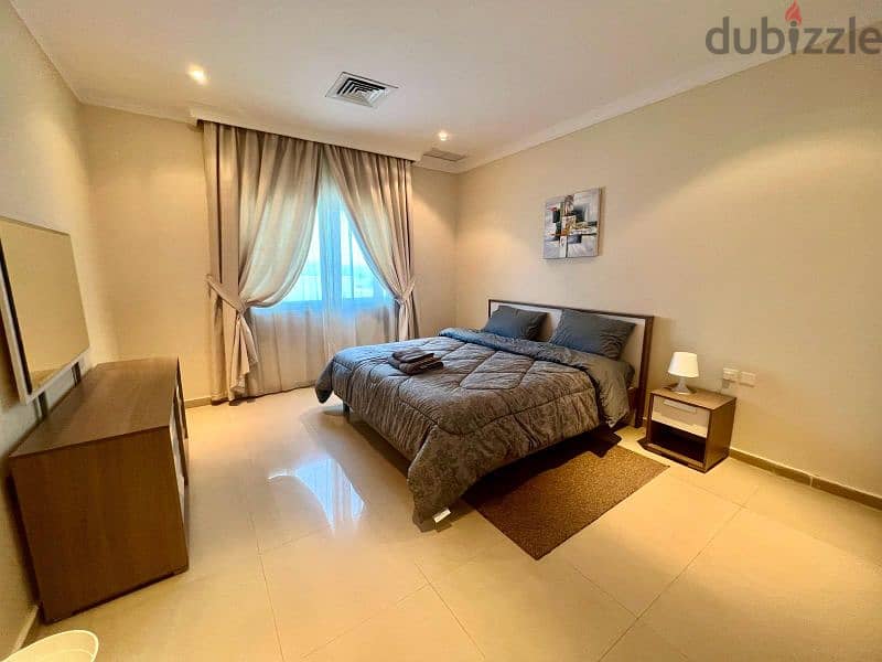 MANGAF - Deluxe Fully Furnished 3 BR with Maid Room and Balcony 3