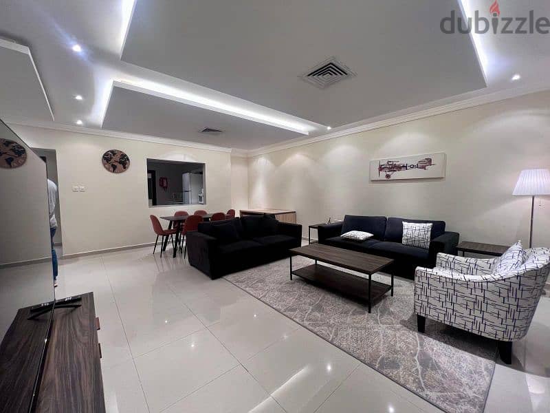 MANGAF - Deluxe Fully Furnished 3 BR with Maid Room and Balcony 11