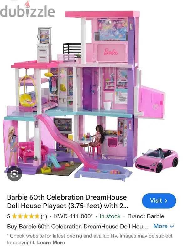 Original Barbie Dream House - 60th Anniversary Edition