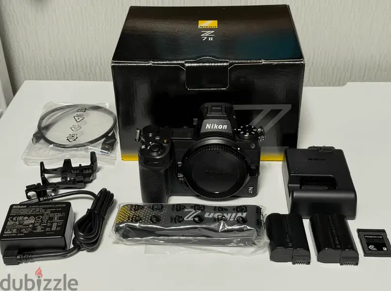 Nikon Z 7II Mirrorless Camera Body Z Mount with Battery