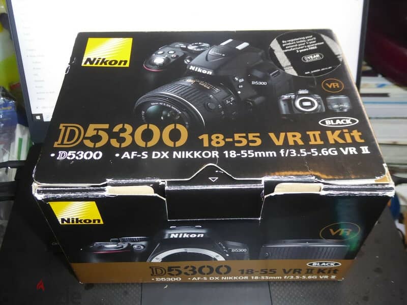 NIKON D 5300 24.2 MP DIGITAL VR DX 18-55MM LENS 1