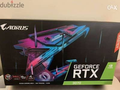 NEW GIGABYTE NVIDIA GeForce RTX 3070 AORUS Master 8 GB LHR