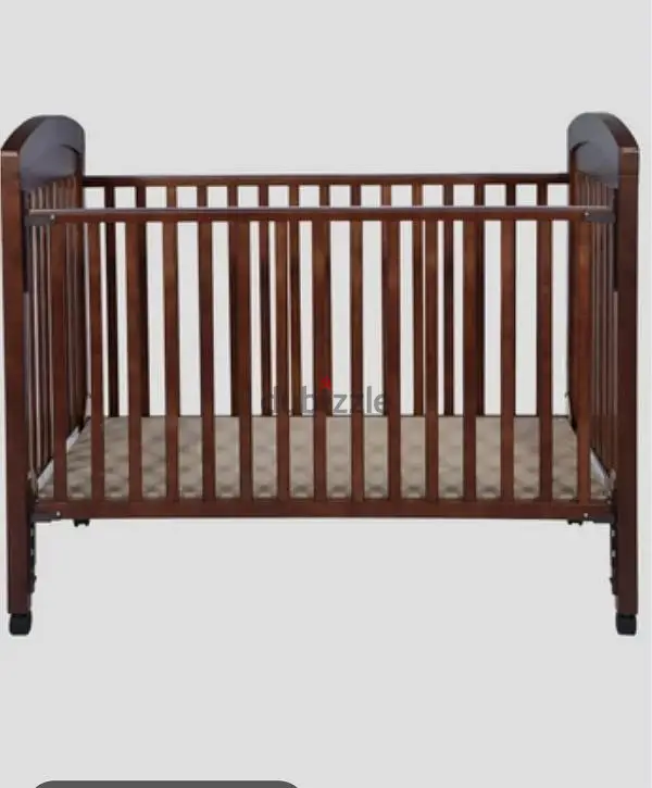 Classic Wooden Baby Crib – Junoirs