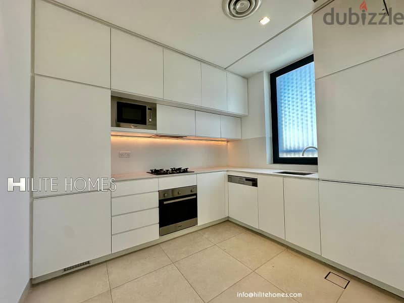 Fantastic two bedroom unfurnished apartment for rent in Salmiya 1
