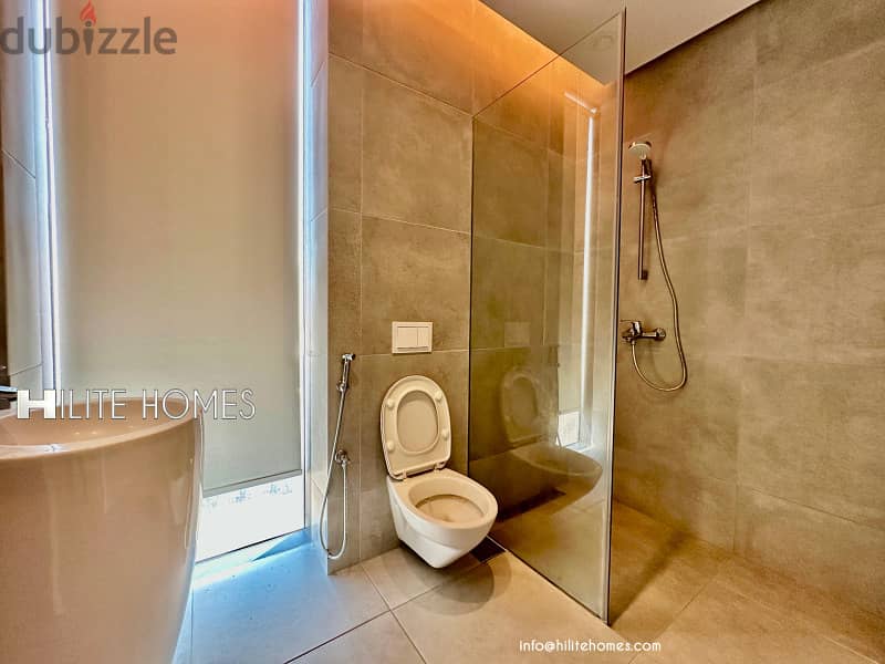 Fantastic two bedroom unfurnished apartment for rent in Salmiya 2
