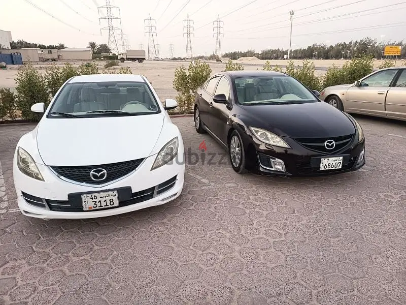 2 مازدا 6 بحالة جيدة 2010-2009643214518152981218