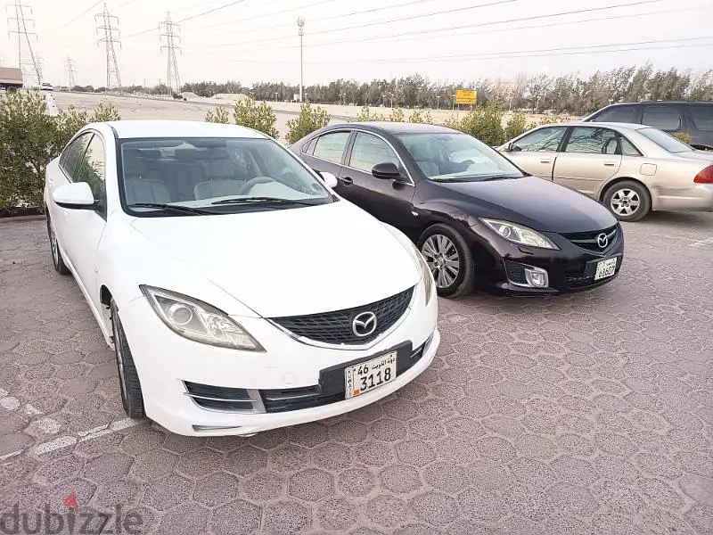 2 مازدا 6 بحالة جيدة 2010-2009643214518152981219
